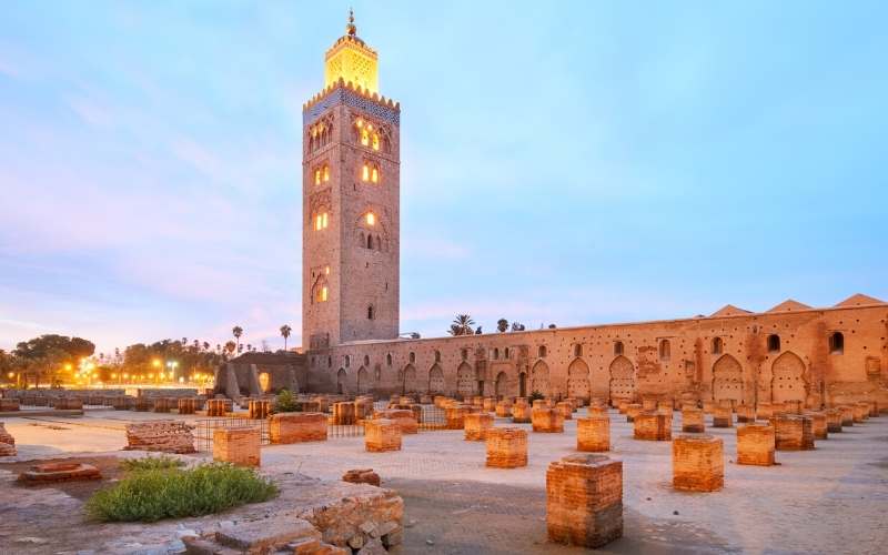 Morocco tourist attractions MARRAKECH