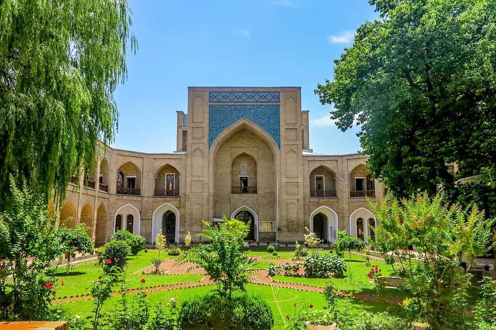 Kukeldash Madrasa in Tashkent, Uzbekistan