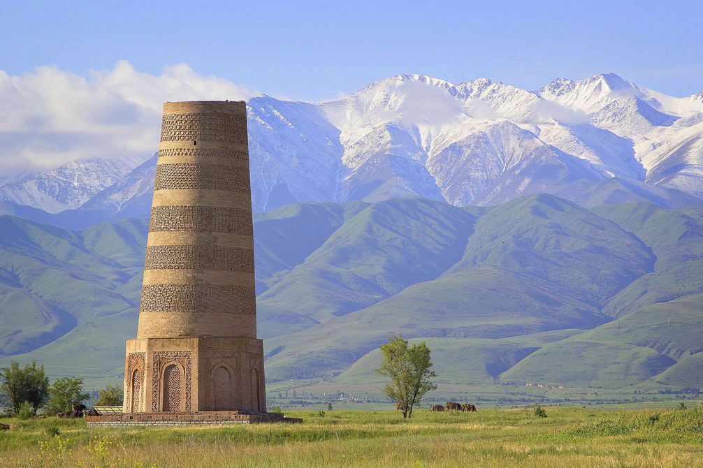 Burana tower Kyrgyzstan