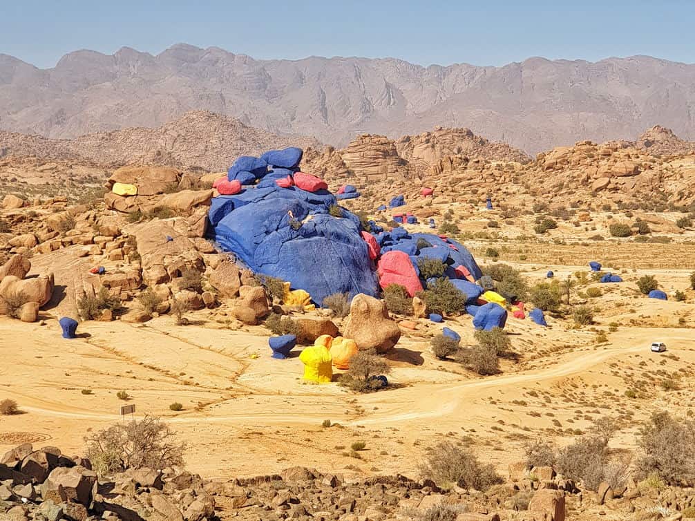 Painted Rocks Morocco