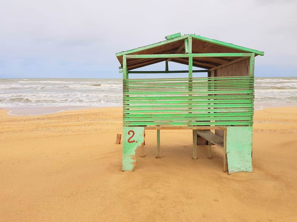 Pirsagi Beach Caspian Sea Azerbaijan Pirsagi Beach Caspian Sea Azerbaijan