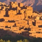 footer 9 Kasbah Ait Benhaddou just after sunrise