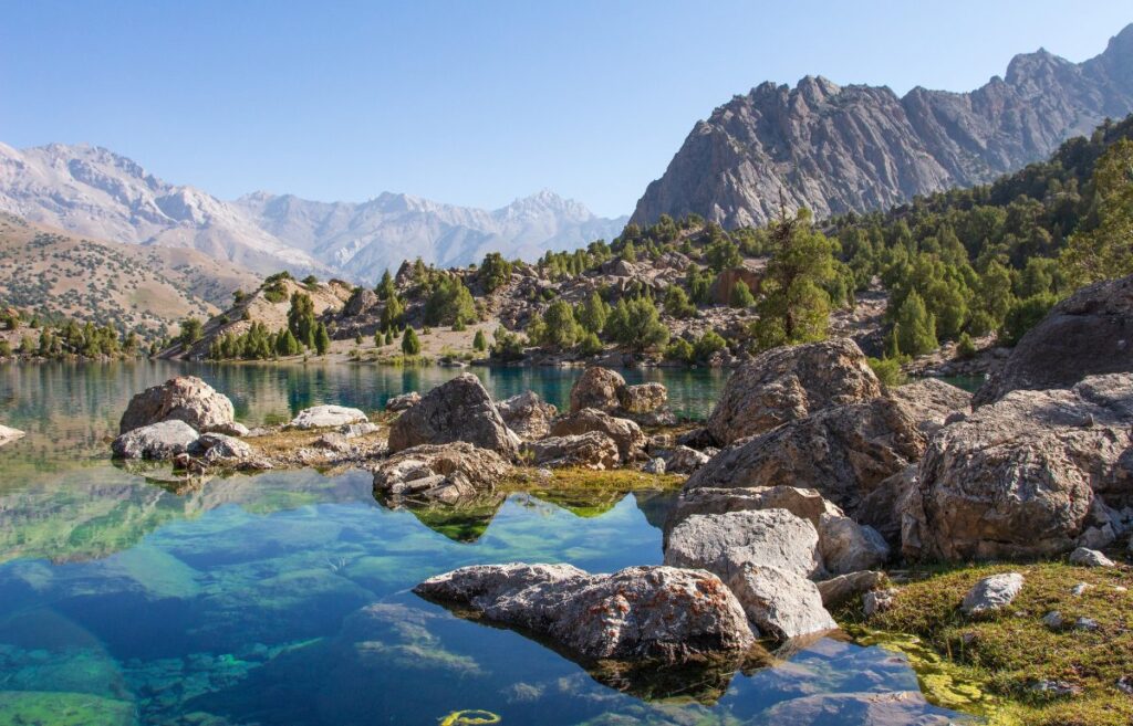 Fann mountains Tajikistan