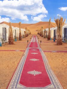 Merzouga luxury desert camp 7-Day Fes to Marrakech Desert Tour - Join a group 430€ Merzouga luxury desert camp