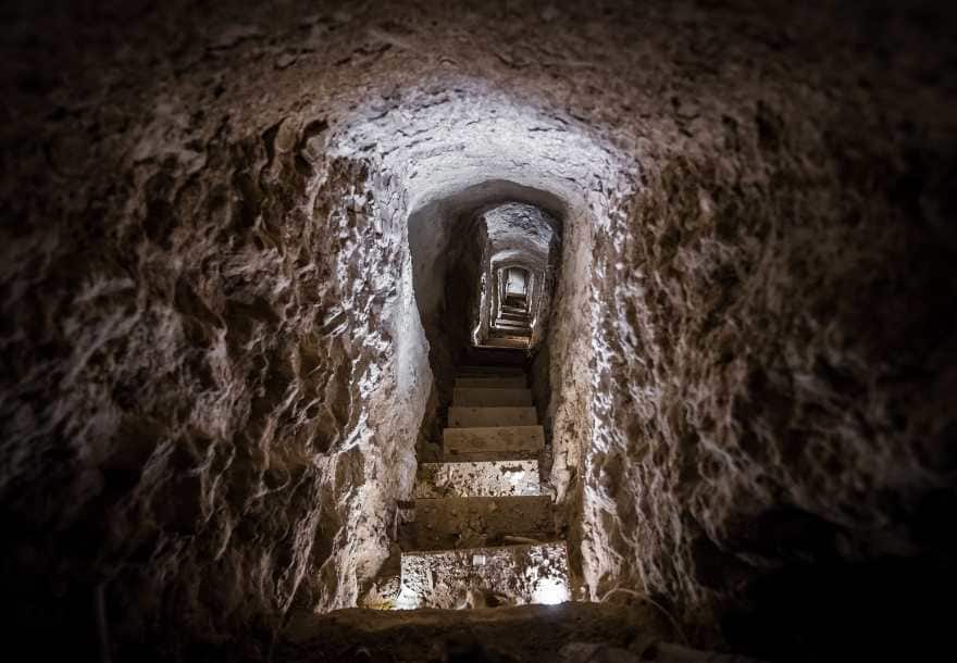 Nushabad underground city Iran Itineraries Nushabad underground city Iran