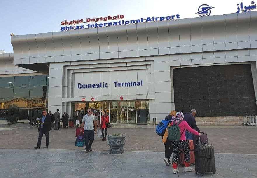 Shiraz International Airport Iran Itineraries Shiraz International airport you will have to deliver the papers we sent to your Client Area: Iranian visa reference number, the Iranian travel, medical insurance, and our agency voucher.