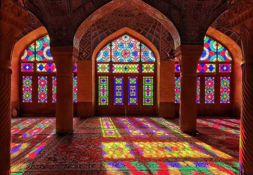 Shiraz Iran Itineraries During the morning visit to Shiraz, you will visit Nasir-Ol-Molk Mosque also known as the pink mosque.
