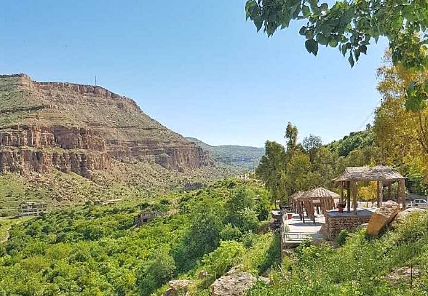 Chami Razan canyon Iraq Kurdistan