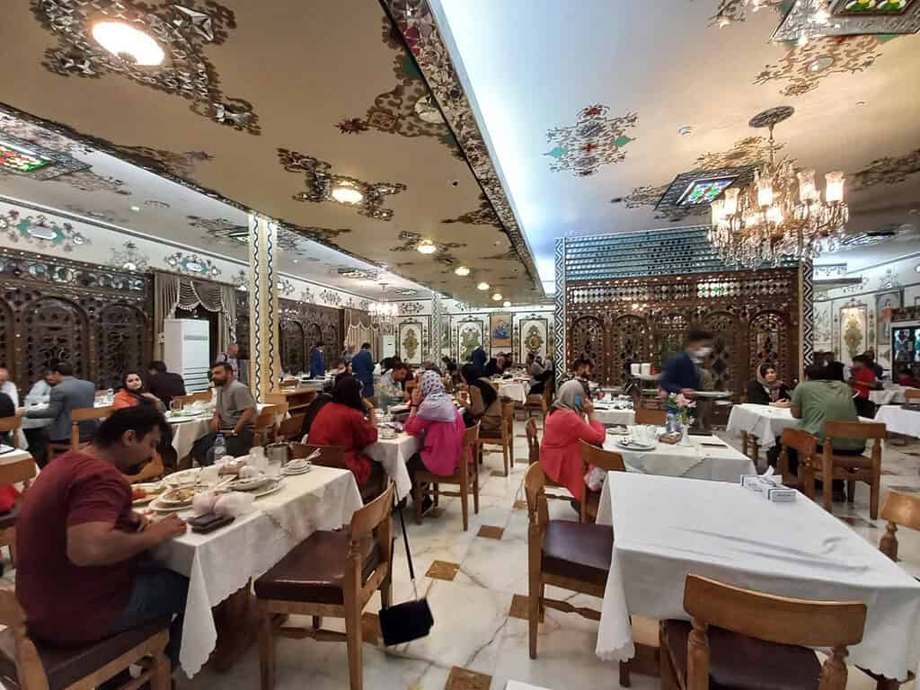 Shahrzad Restaurant in Isfahan 2 Itineraries Shahrzad Restaurant