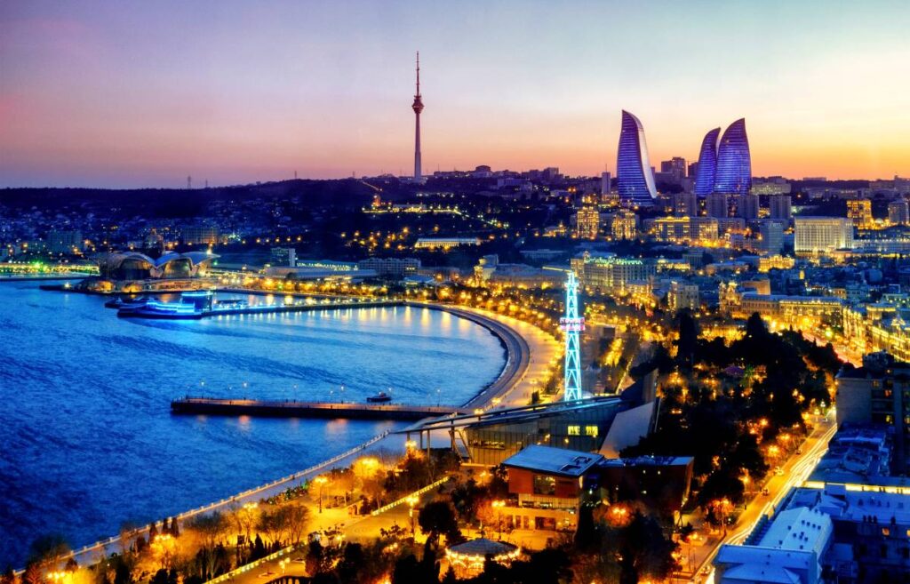 Baku Seaside Park Azerbaijan
