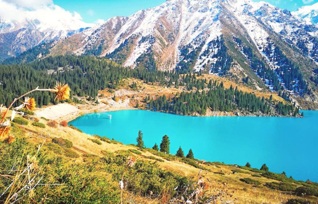 Big Almaty Lake Kazakhstan