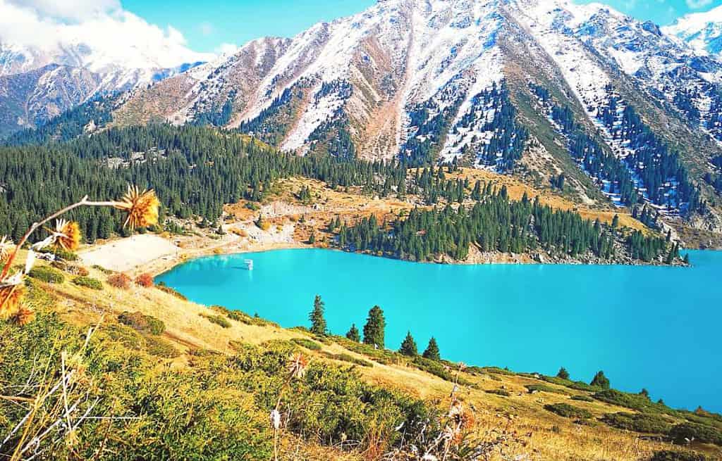 Big Almaty Lake Kazakhstan