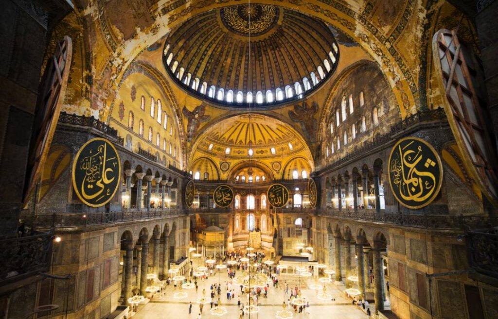 Tours in Turkey Hagia Sophia Aya Sofya Mosque Turkey