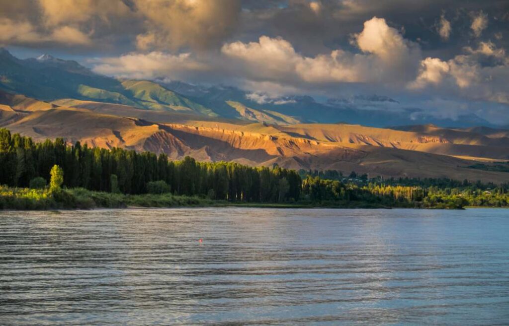 Lake Issyk Kul Kyrgyzstan