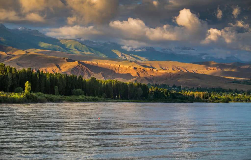 Lake Issyk Kul Kyrgyzstan Lake Issyk Kul Kyrgyzstan