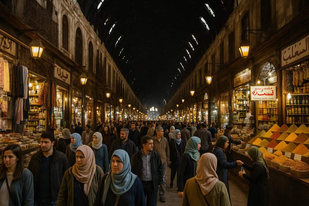 Market Damascus Syria Medium Market Damascus Syria