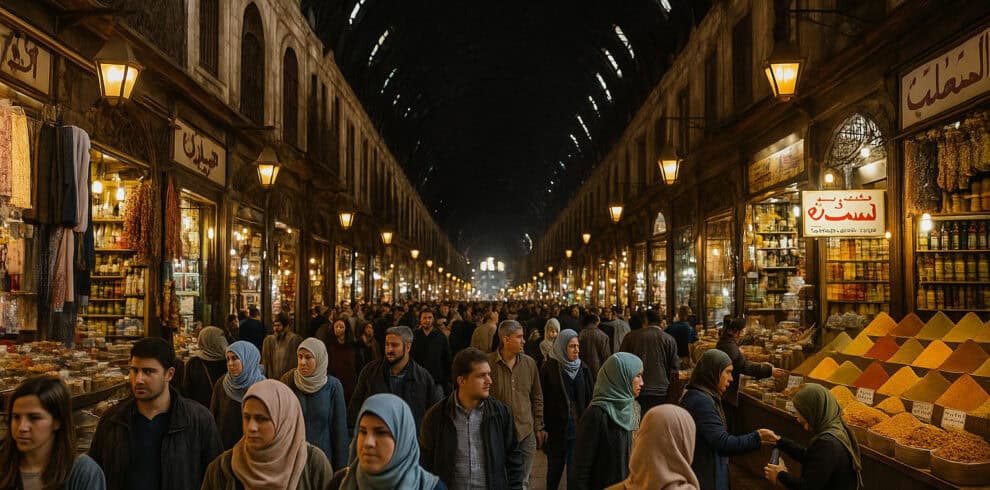 Market Damascus Syria Market Damascus Syria