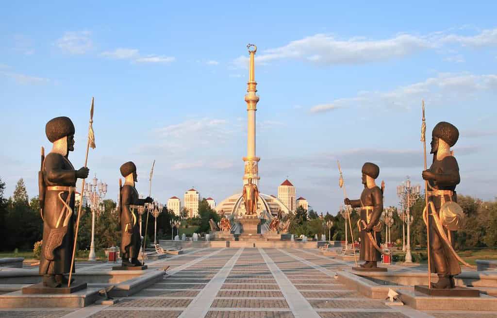Monument of Independence of Turkmenistan Turkmenistan Monument of Independence of Turkmenistan Turkmenistan