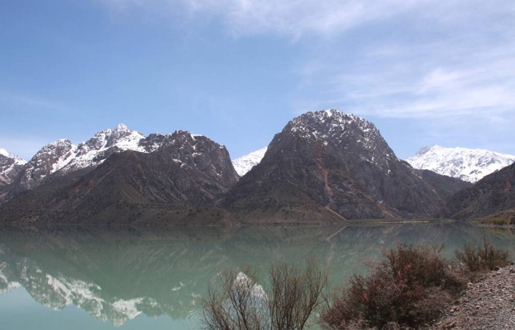Mountain Lake Iskanderkul Tajikistan