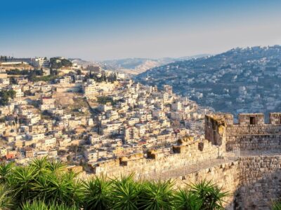 Old city in Jerusalem Palestine