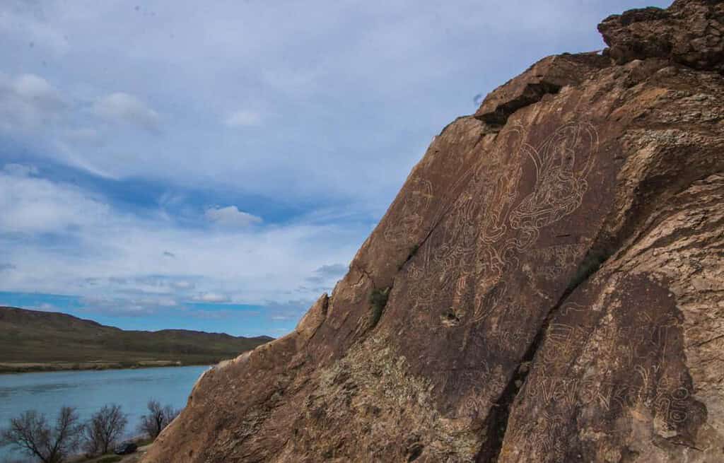 The Sacred Sanctuary of TAMGALY-TAS Kazakhstan