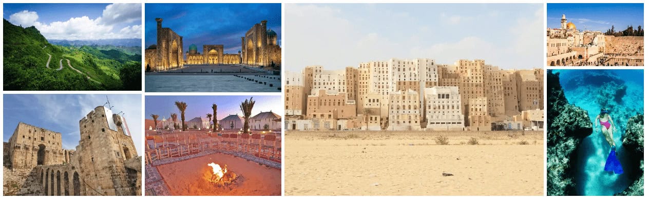 Choose your travel destination