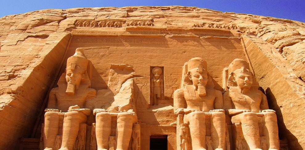 Abu Simbel temples complex Egypt