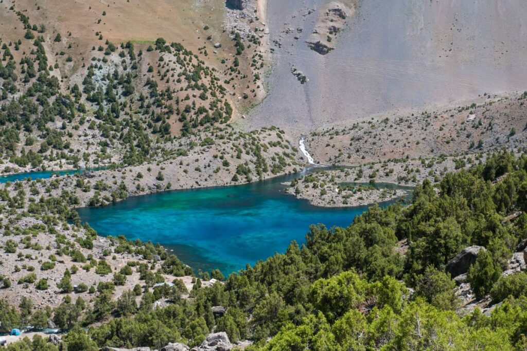 Alouddin Lakes Tajikistan