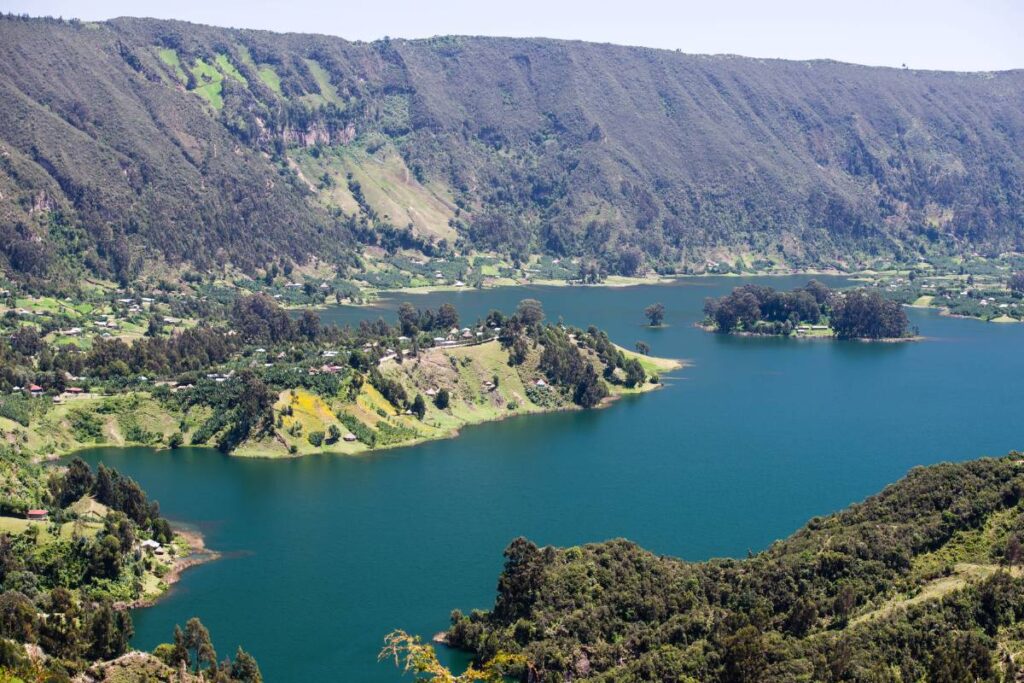 Crater lakes Ethiopia
