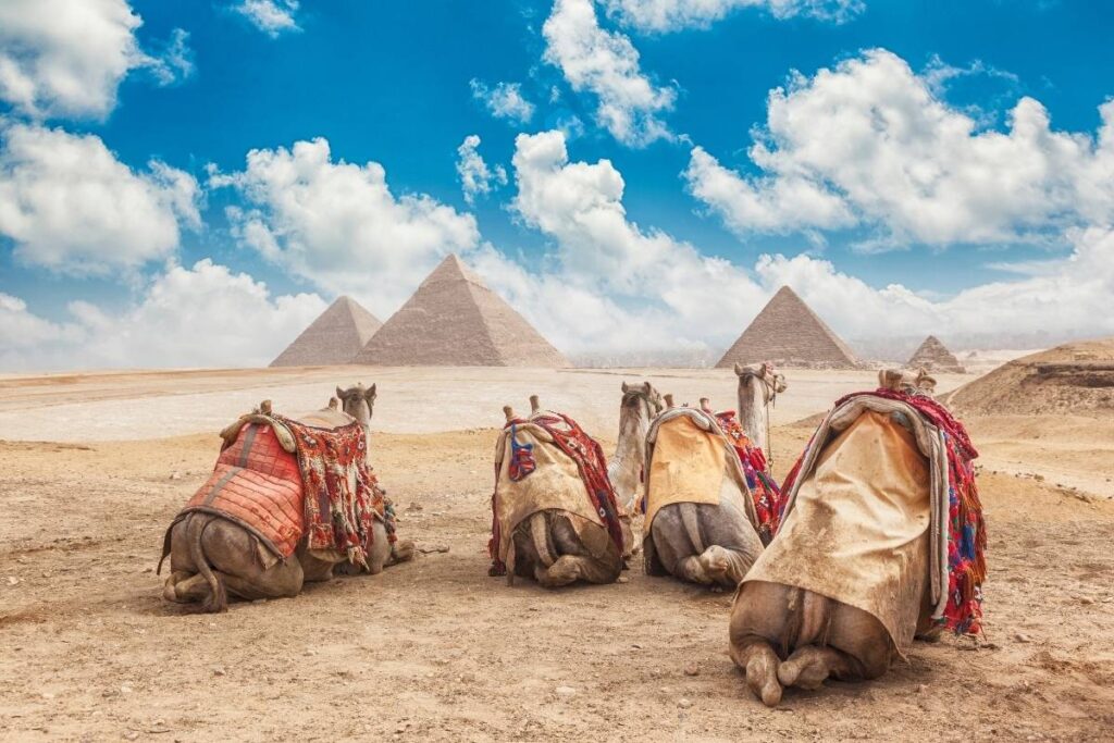 Giza Pyramids Complex Egypt