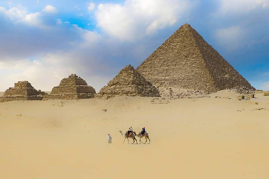 Giza Pyramids Complex Egypt