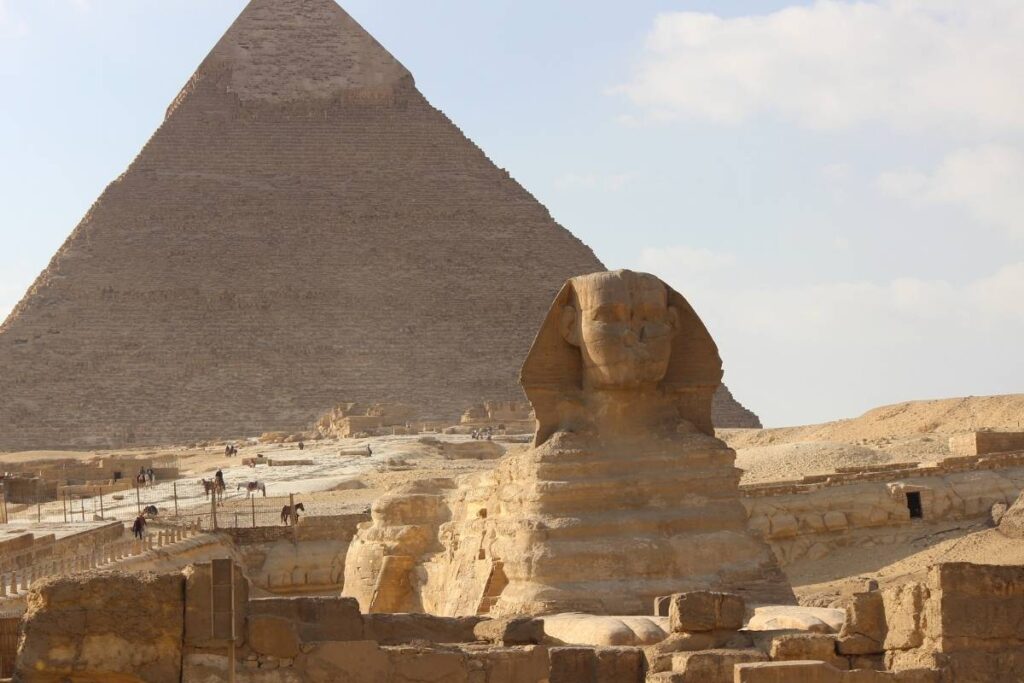 Giza plateau Egypt
