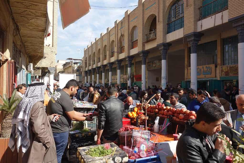 Mutanabbi Street Baghdad