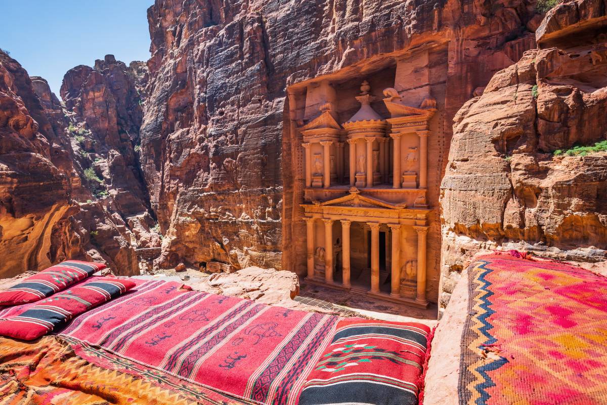 Travel to Jordan and visit Petra