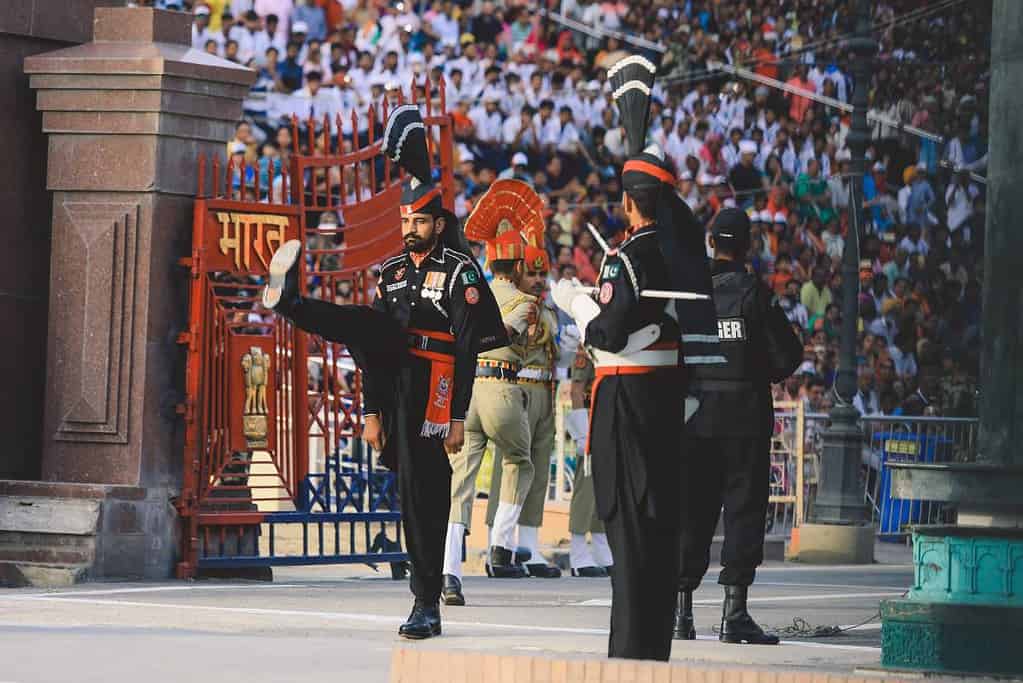 Wagah Border Ceremony Pakistan