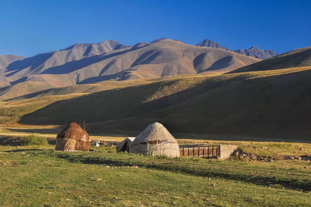 Yurts in Bishkek Kyrgyzstan