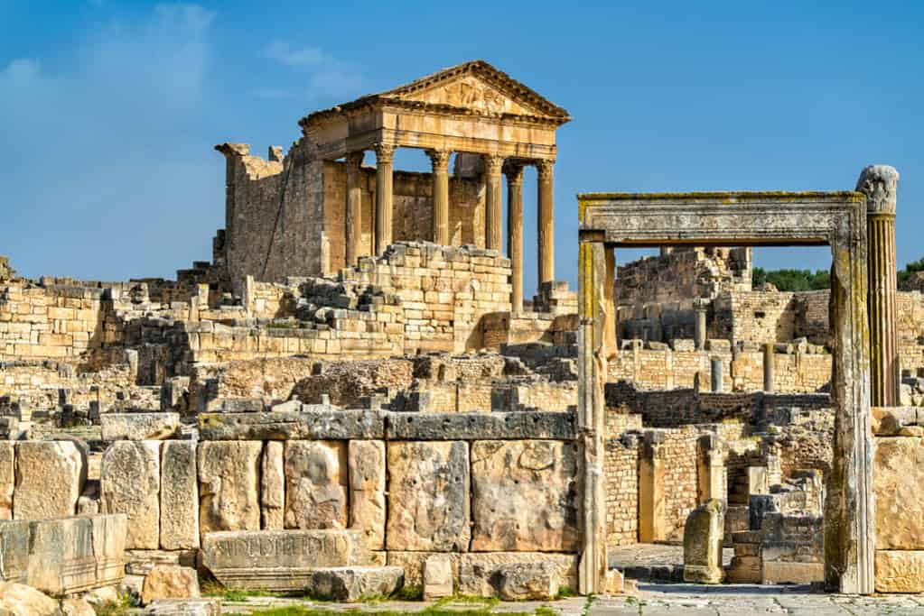 Dougga Thugga UNESCO sites Dougga / Thugga