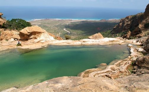 Natural Infinity Pool Park Socotra Island Natural Infinity Pool Park Socotra Island