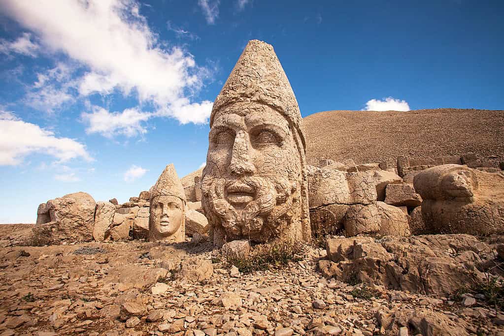 Nemrut Dag Hierapolis Pamukkale UNESCO sites Nemrut Dağ, Hierapolis-Pamukkale
