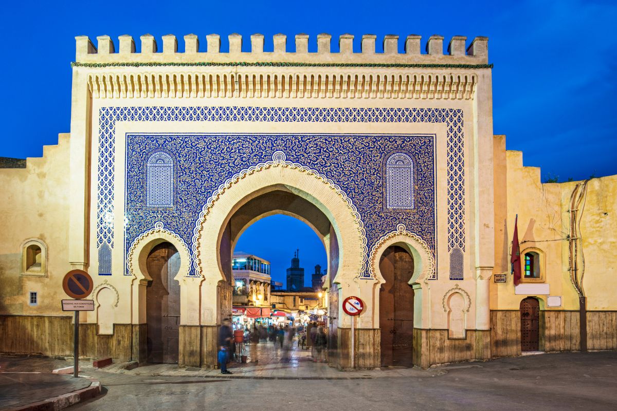 Bab Bou Jeloud (Blue Gate), Fes