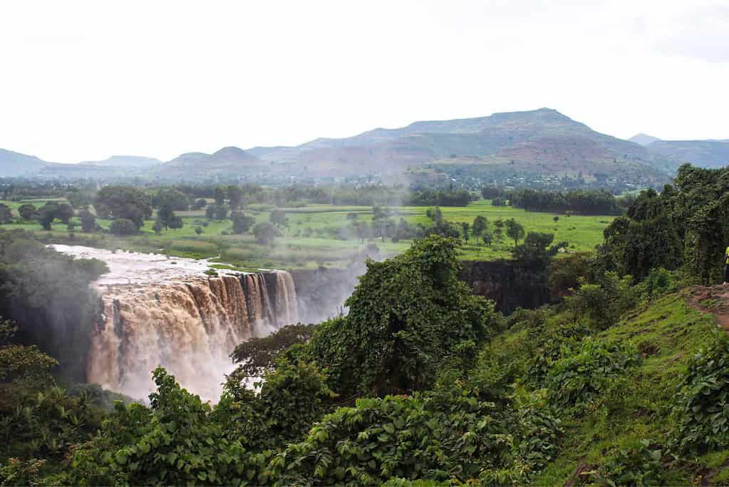Blue Nile Falls Tis Issat Ethiopia Blue Nile Falls (Tis Issat) - Ethiopia