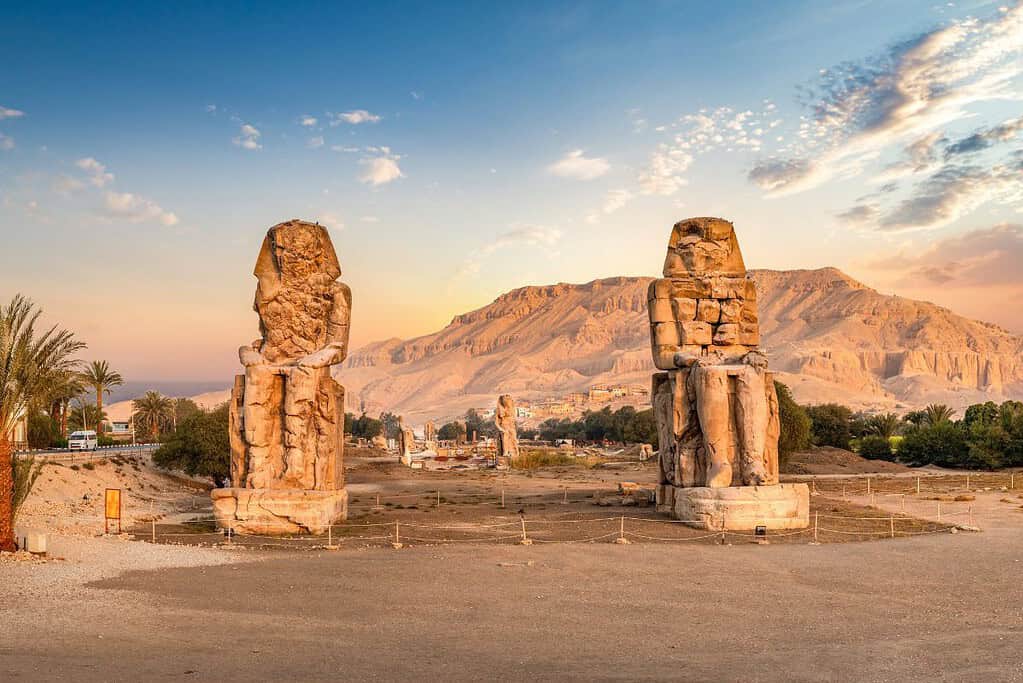 Colossi of Memnon 6 Egypt Colossi of Memnon