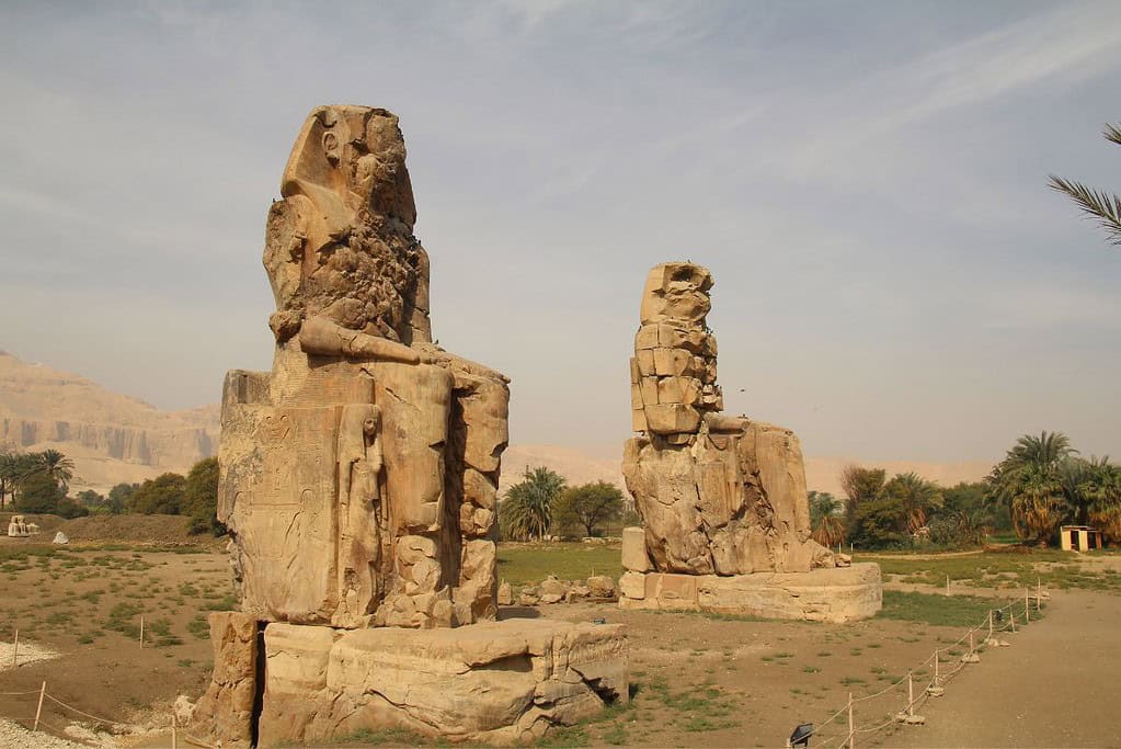 Colossi of Memnon Egypt 2 Colossi of Memnon - Egypt