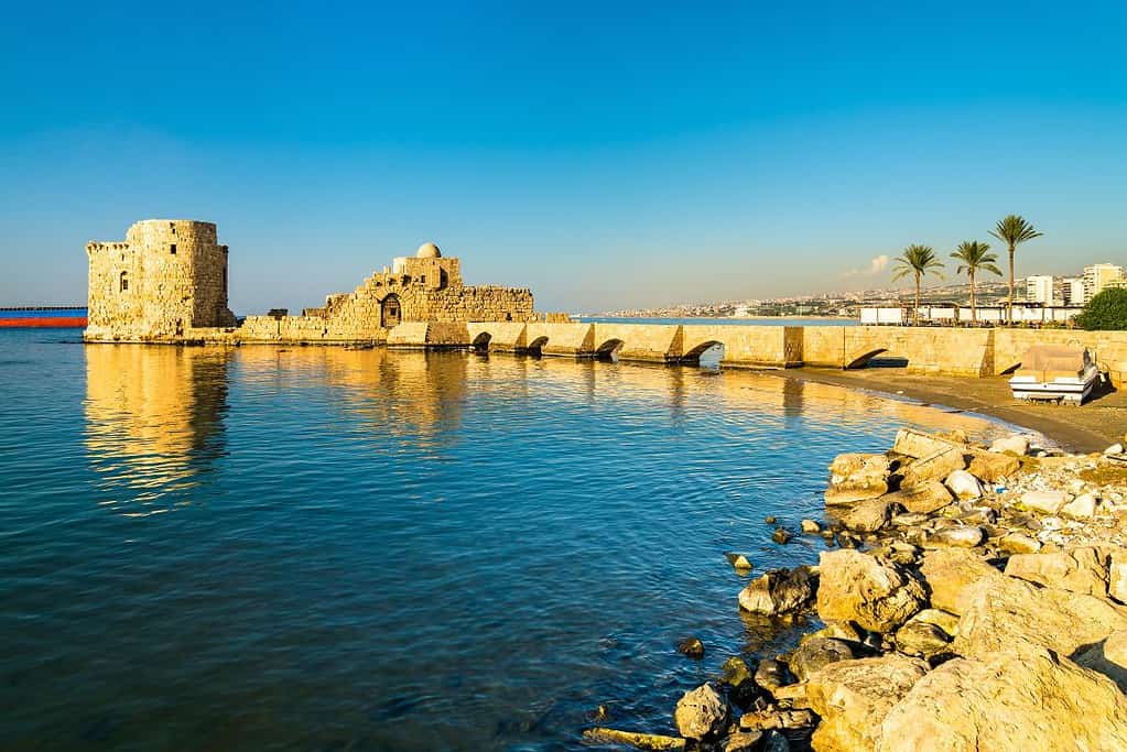 Sidon Sea Castle Lebanon 2 Sidon Sea Castle - Lebanon