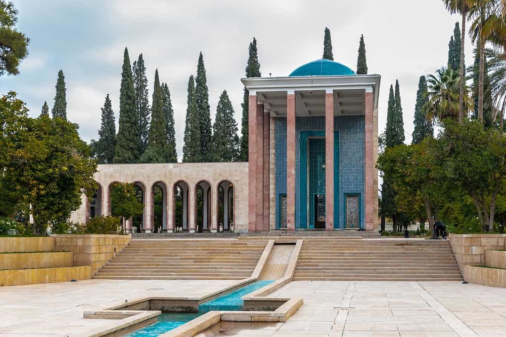 Tomb of Saadi Iran 2 Tomb of Saadi - Iran