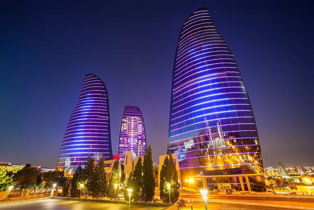 Visit Flame Towers Visit Flame Towers