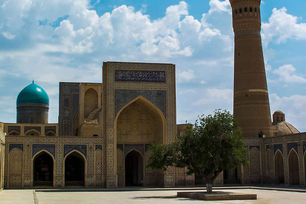 Kalyan Mosque and Minaret Uzbekistan 1 Kalyan Mosque and Minaret - Uzbekistan