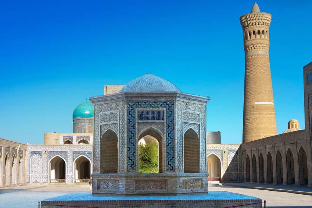 Kalyan Mosque and Minaret Uzbekistan Kalyan Mosque and Minaret Uzbekistan
