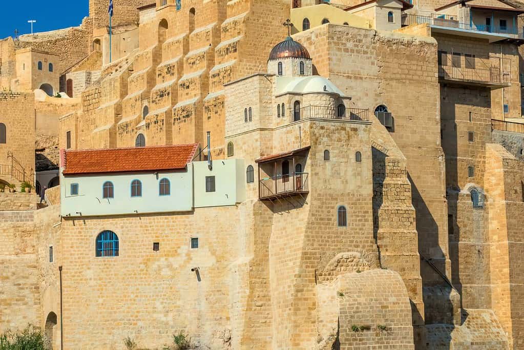 Mar Saba Monastery Palestine 2 Mar Saba Monastery - Palestine