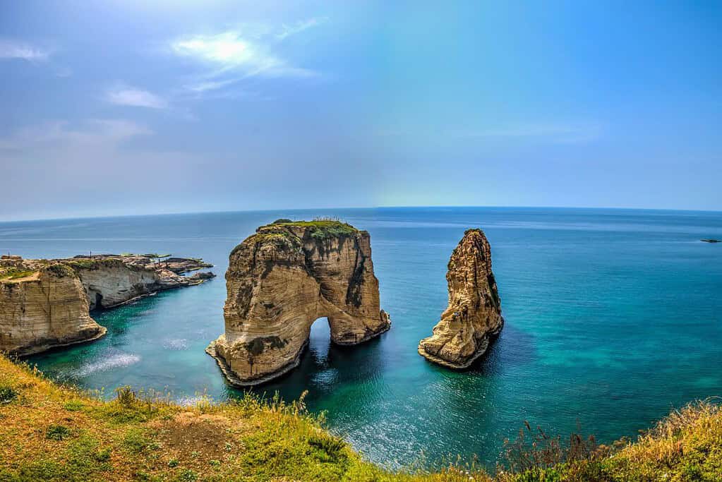 Rouche Sea Rock Lebanon Travel to Raouche Sea Rock